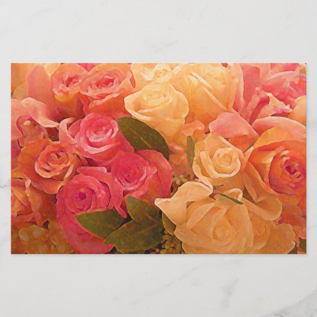 Rose_ Schreibwaren Briefpapier (Vorderseite)