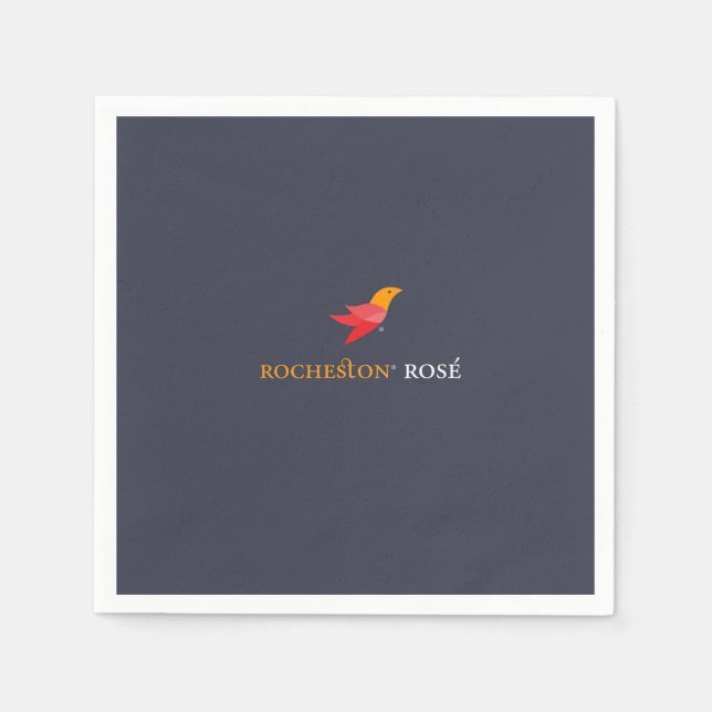 Rose Serviette (Vorderseite)