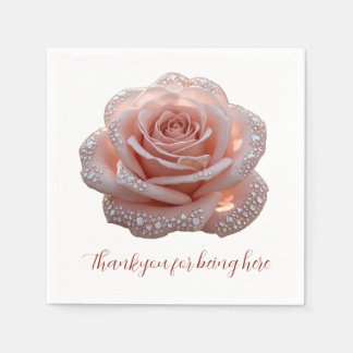 Rose Serviette