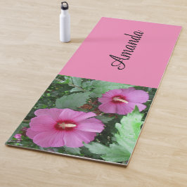 Rose Sharon Floral Fotografy Name Yogamatte