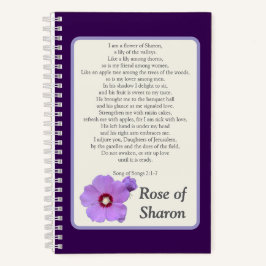 Rose Sharon Notizbuch