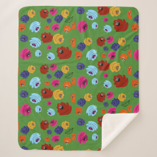 Rose Sherpa Blanket Sherpadecke