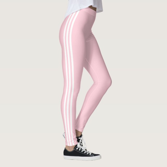 Rose Side Strip Gold Leggings Farben auswählen (Rechts)