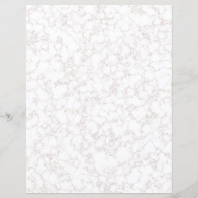 Rose & Silber Vein Granit 2 Sieben Scrapbook (Vorderseite)