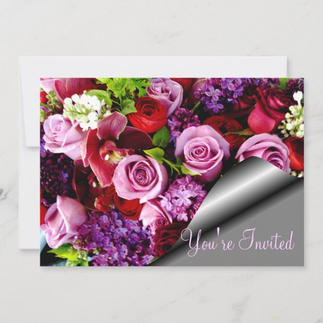 Rose sind für immer._ einladung (Vorderseite)