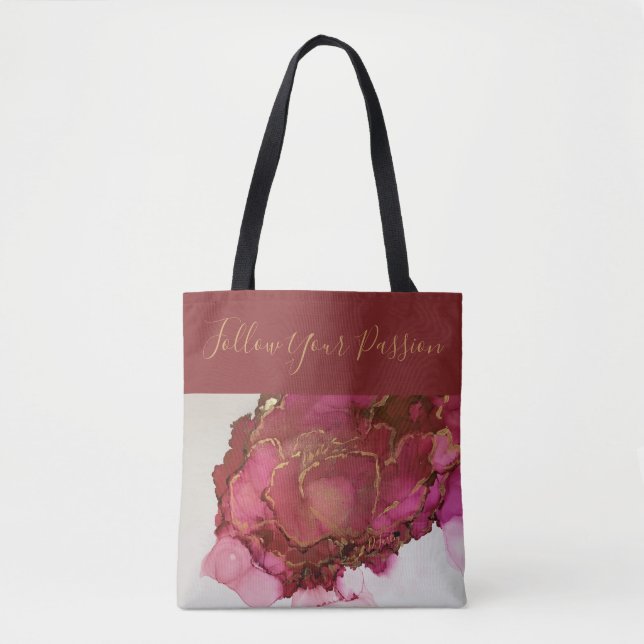 Rose sind Red Tote Bag (Vorderseite)