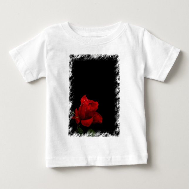 Rose sind rot baby t-shirt (Vorderseite)