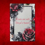 Rose sind rot, Hope's Thread - Mit Monogramm | Puzzle<br><div class="desc">Geben Sie Ihren eigenen Text ein, wenn Sie es wünschen. Jigsaw Puzzle. "Rose sind rot; der Faden der Hoffnung." verkörpert die Vorstellung, dass inmitten der Herausforderungen des Lebens die bleibende Schönheit der Rose als Symbol der Hoffnung dient, indem sie das Gefüge der Existenz wie ein zarter Faden durchwebt und in...</div>