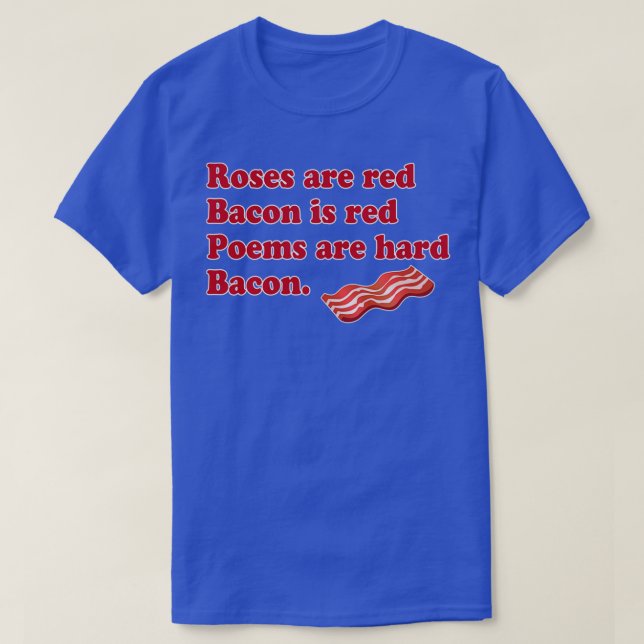 Rose sind rot T-Shirt (Design vorne)
