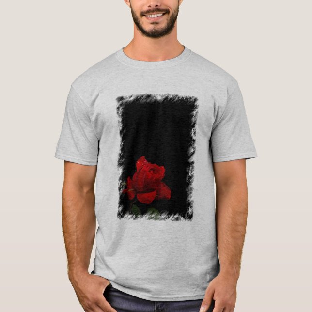 Rose sind rot T-Shirt (Vorderseite)