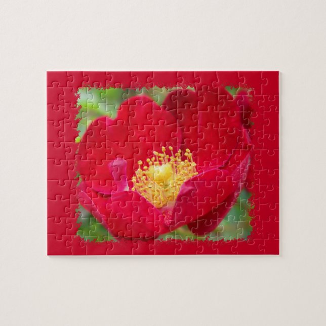 Rose sind rotes Rätsel Puzzle (Horizontal)