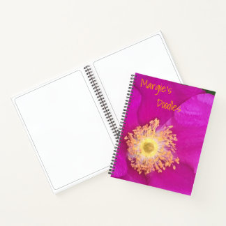 Rose Sketch Notizbuch