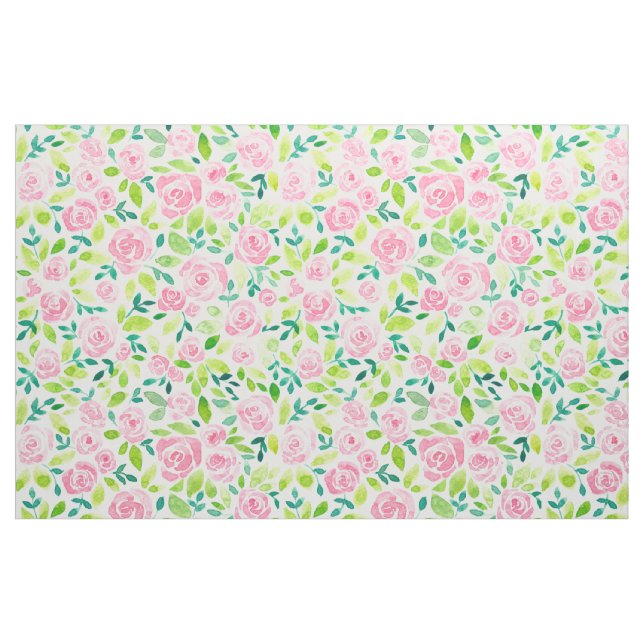 Rose Stoff (Fat Quarter (45,7 x 55,9 cm))