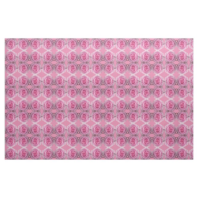 Rose Stoffe rosa Rosengewebe Baumwolle oder Polste (Fat Quarter (45,7 x 55,9 cm))