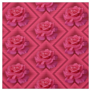 Rose Stoffe rosa Rosengewebe Baumwolle oder Polste