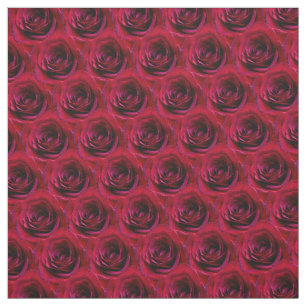 Rose Stoffe Rote Rose Gewebe Baumwolle oder Poly C