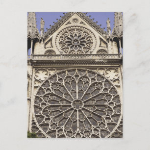 Rose Süd in Notre Dame Postkarte