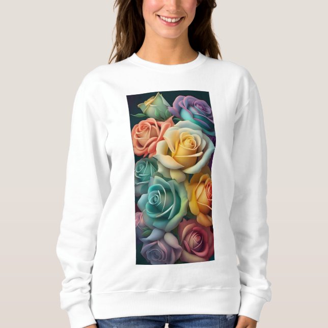 Rose Sweatshirt (Vorderseite)