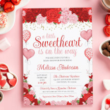 Rose Sweetheart Luftballon Valentinstag Mädchen Ba