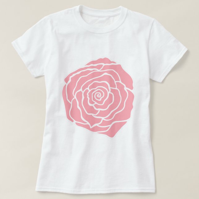 Rose T - Shirt (Design vorne)