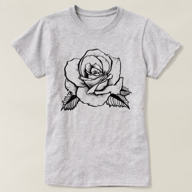 Rose T-Shirt (Design vorne)