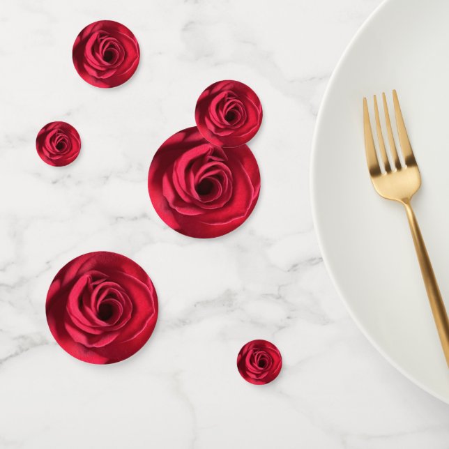 Rose Table Confetti Konfetti (Gruppe)