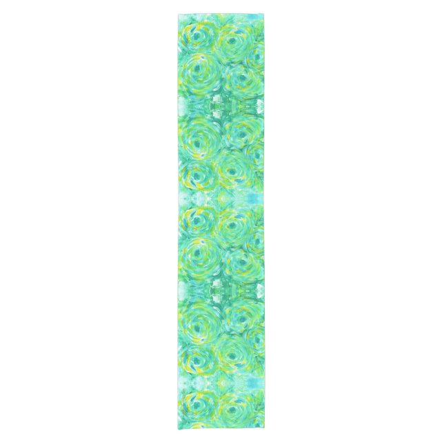 Rose Table Runner von Ariella & Lily Designs Kurzer Tischläufer (Vorderseite)