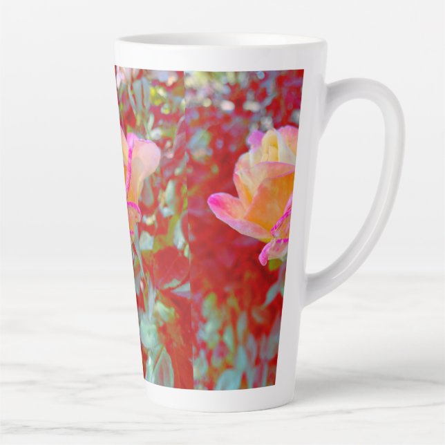 Rose Tall Latte Mug Milchtasse (Rechts)