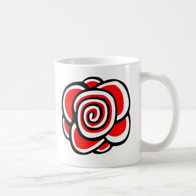 Rose Tasse (Rechts)