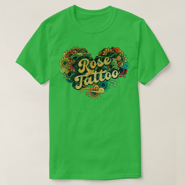 Rose Tattoo T-Shirt (Design vorne)