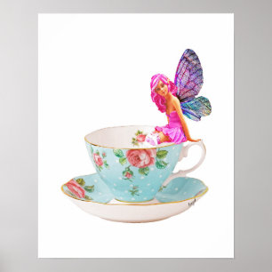 Rose, Teacup Fairy Poster