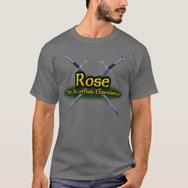 Rose The Scottish Experience Clan T-Shirt (Vorderseite)