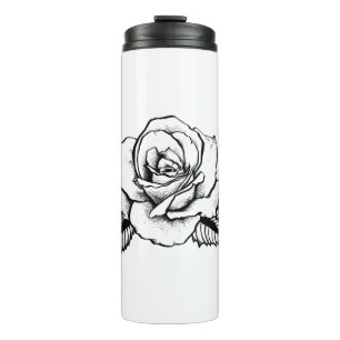 Rose Thermosbecher