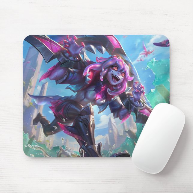 Rose Thorn Gaming Mousepad | Little Fury Monster (Mit Mouse)