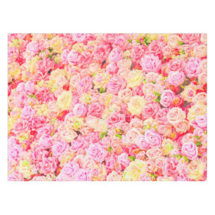 Rose Tischdecke