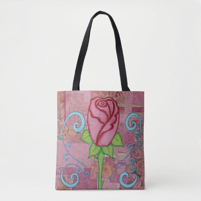 Rose Tote Bag (Vorderseite)