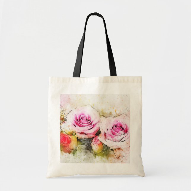 Rose Tragetasche (Vorne)