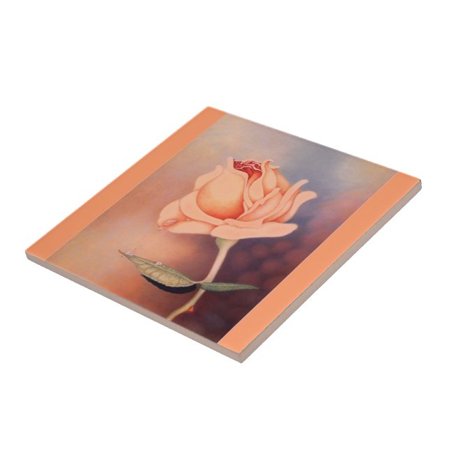 Rose Tränen Fliese (Seite)