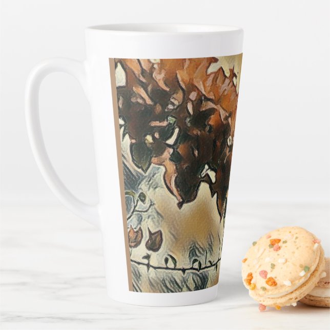 Rose Tree Art Milchtasse (Beispiel)