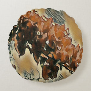 Rose Tree Art Throw Kissen