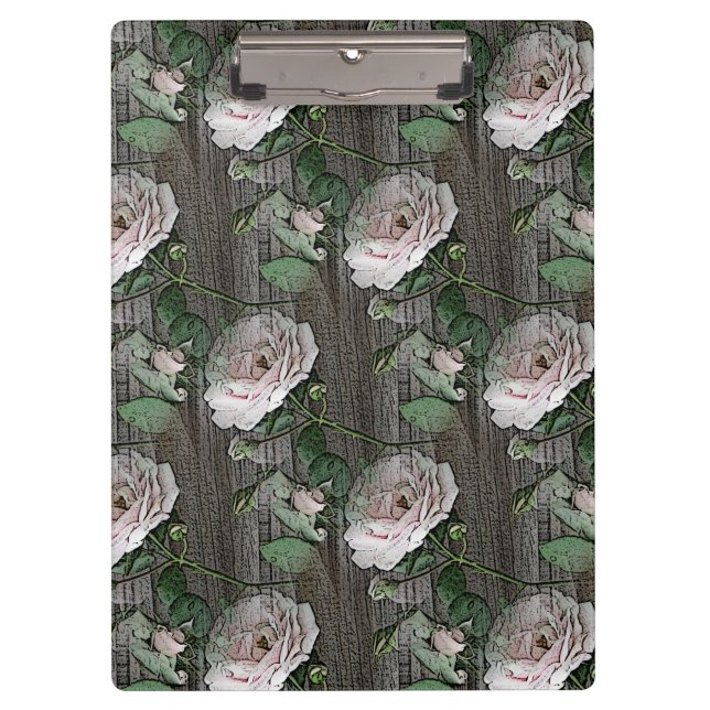 Rose über Wetterwald Klemmbrett (Vorderseite)