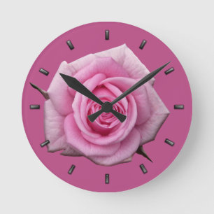 Rose Uhren Rosa Blume Wand Uhr Rose Decke