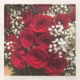 Rose und Babys atmen Untersetzer