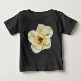Rose und Biene Baby T-shirt