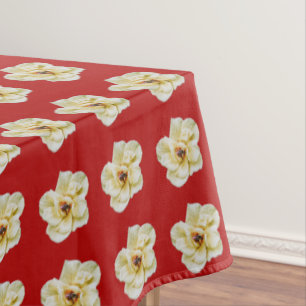 Rose und Biene Tischdecke