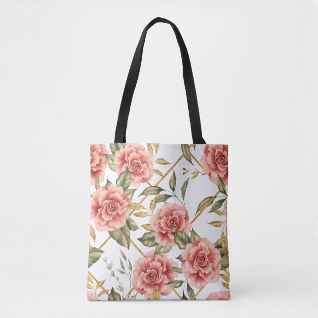 Rose und Blätter (Vorderseite)