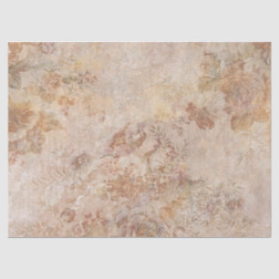 Rose und Brisen in Creme Seidenpapier