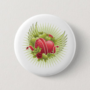 Rose und Flüge Button