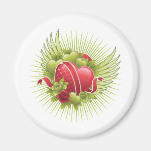 Rose und Flüge Magnet