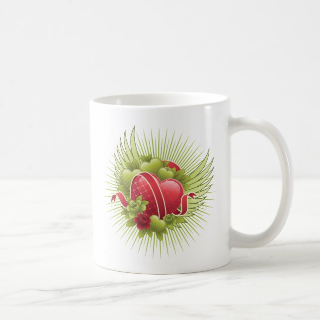 Rose und Flüge Tasse (Rechts)